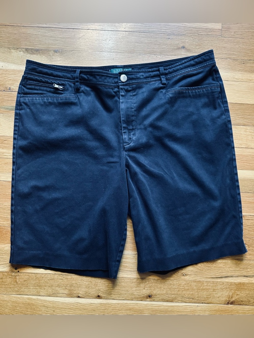 Lauren Ralph Lauren Black Women's Stretch‎ Shorts